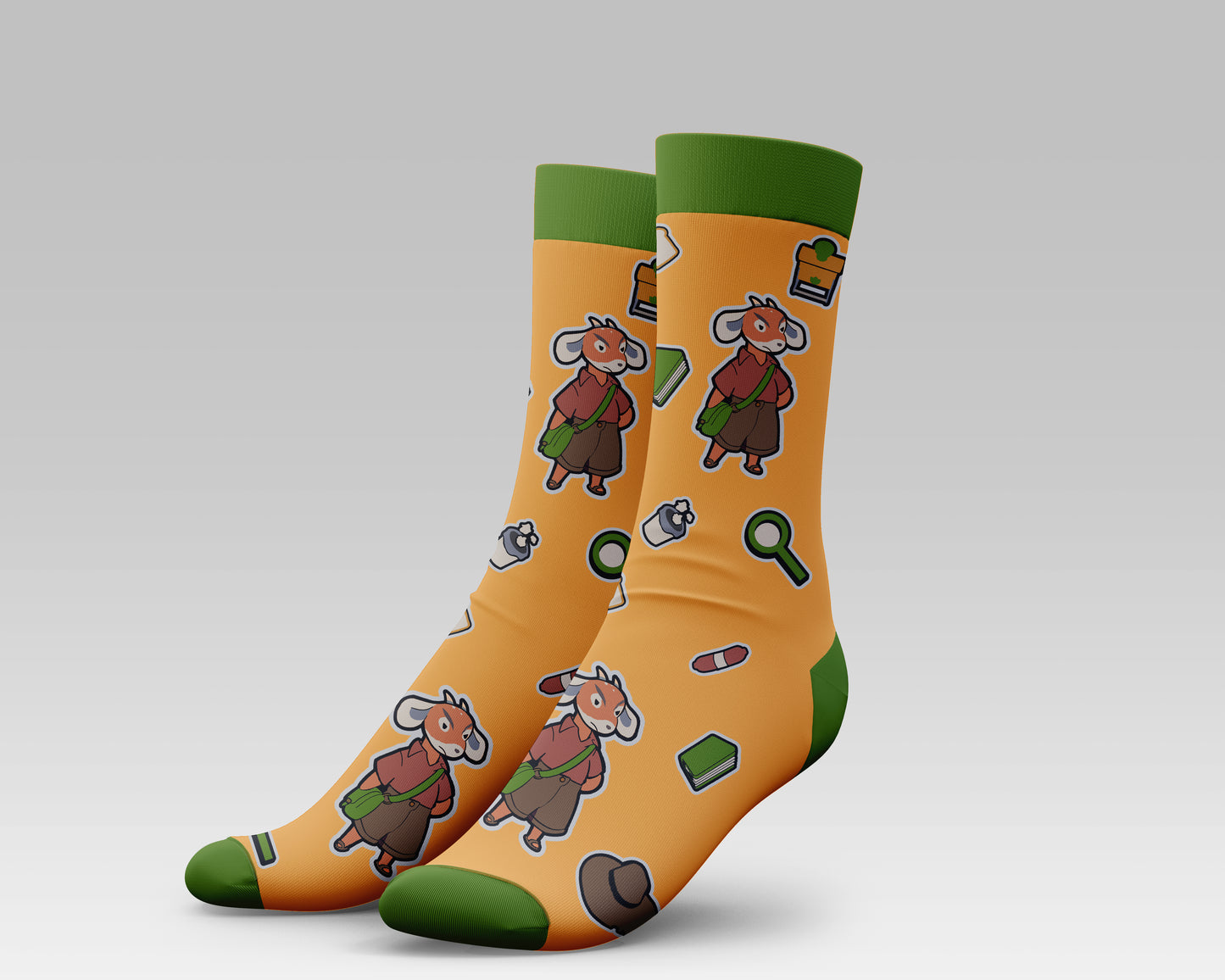 Duck Detective Socks
