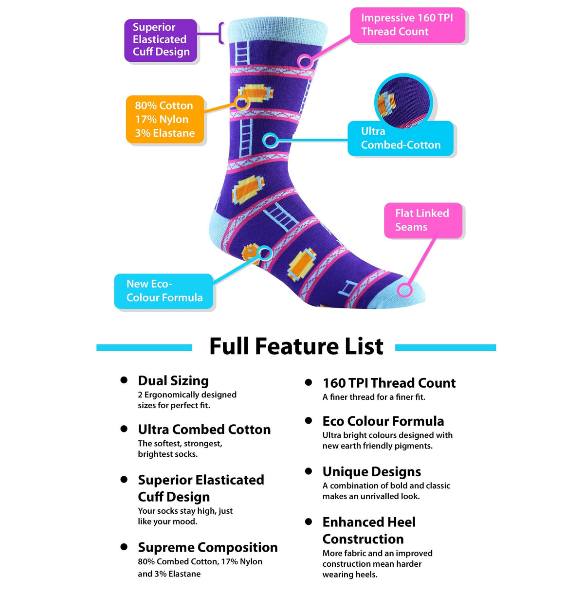 Tetronimo Socks