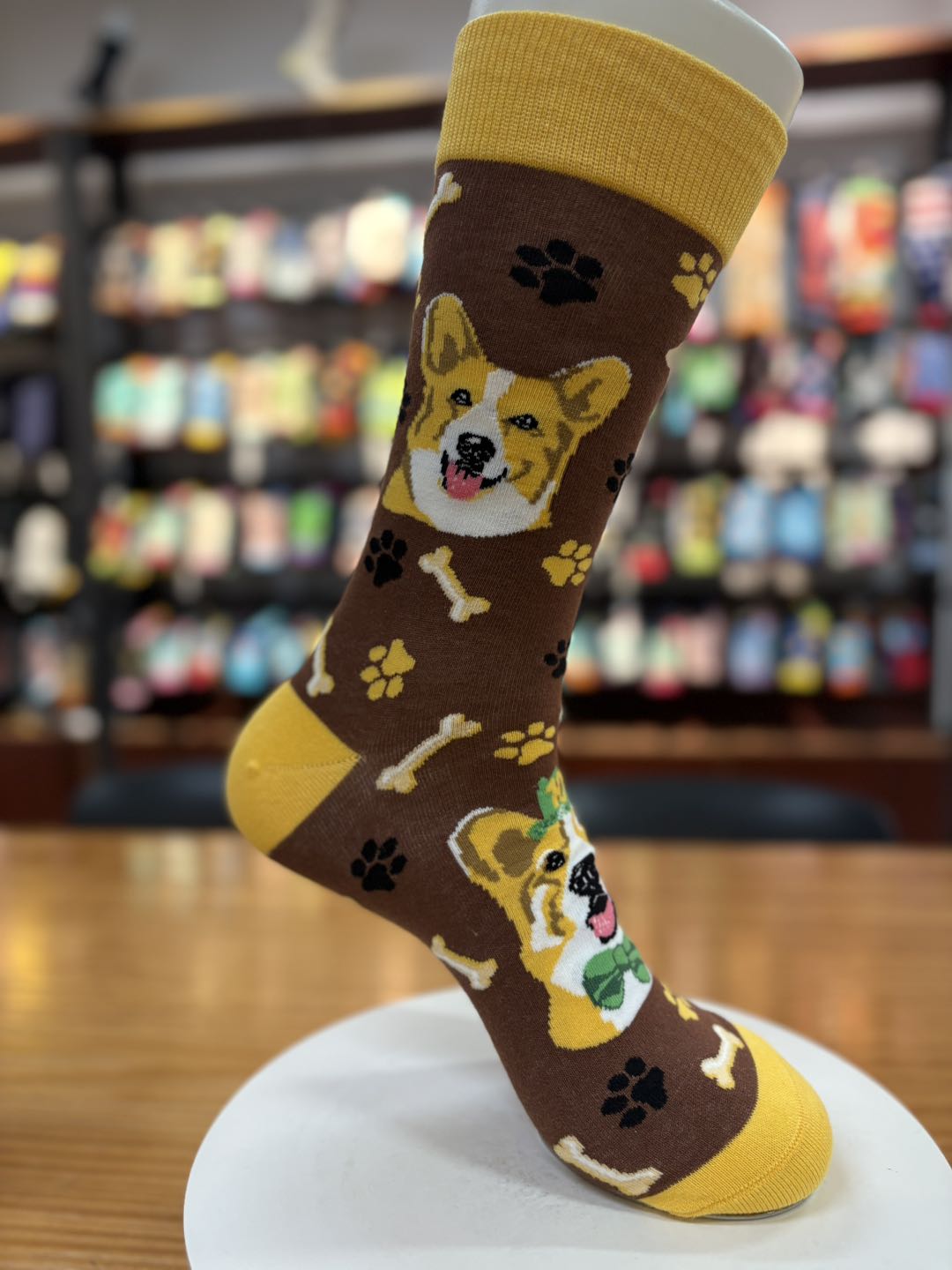 Topi the Corgi Socks – The Sock Designer