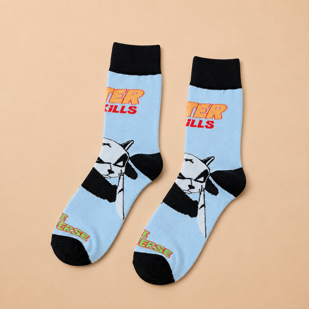 Blue Panda Metaverse Socks