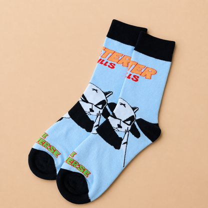 Blue Panda Metaverse Socks