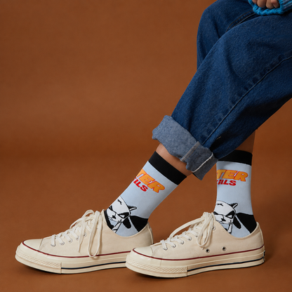 Blue Panda Metaverse Socks