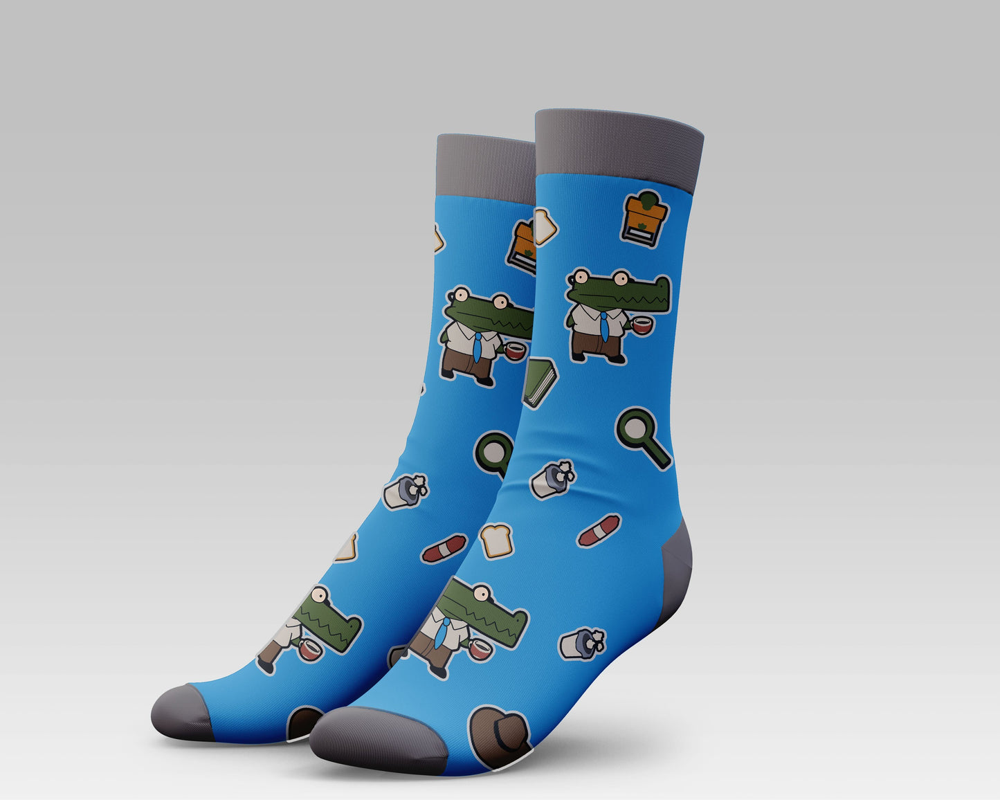 Duck Detective Socks