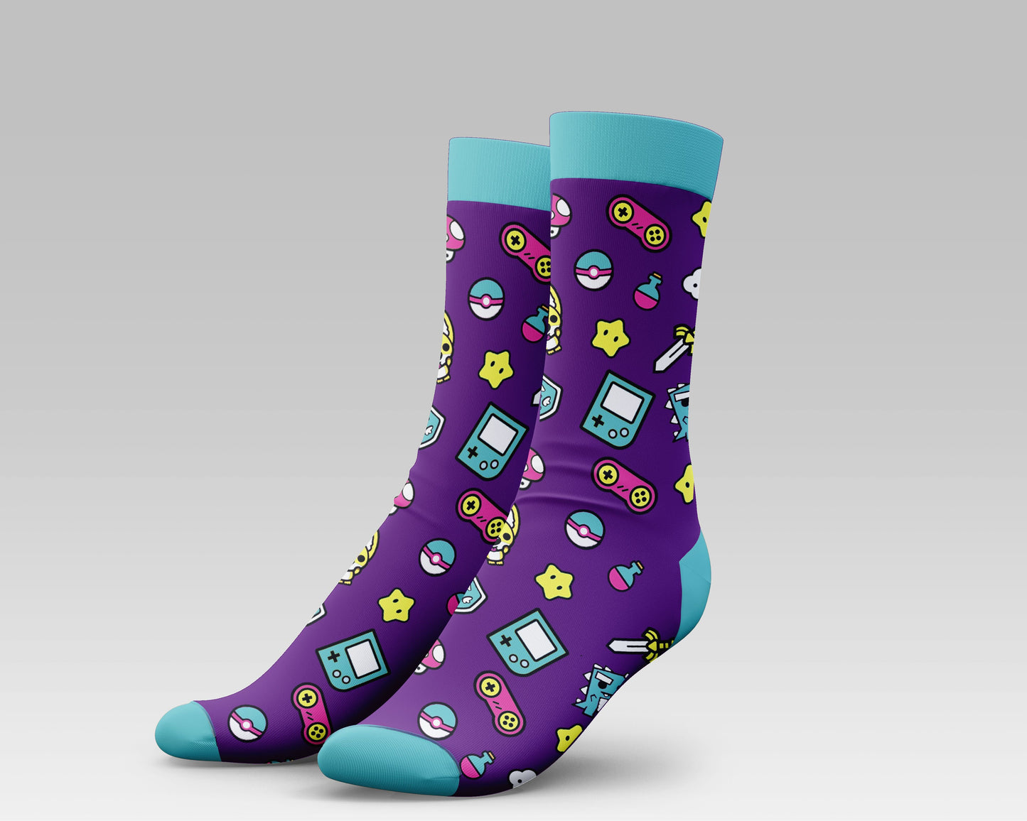 Retro Gaming Socks