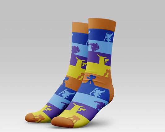 Silhouette Socks