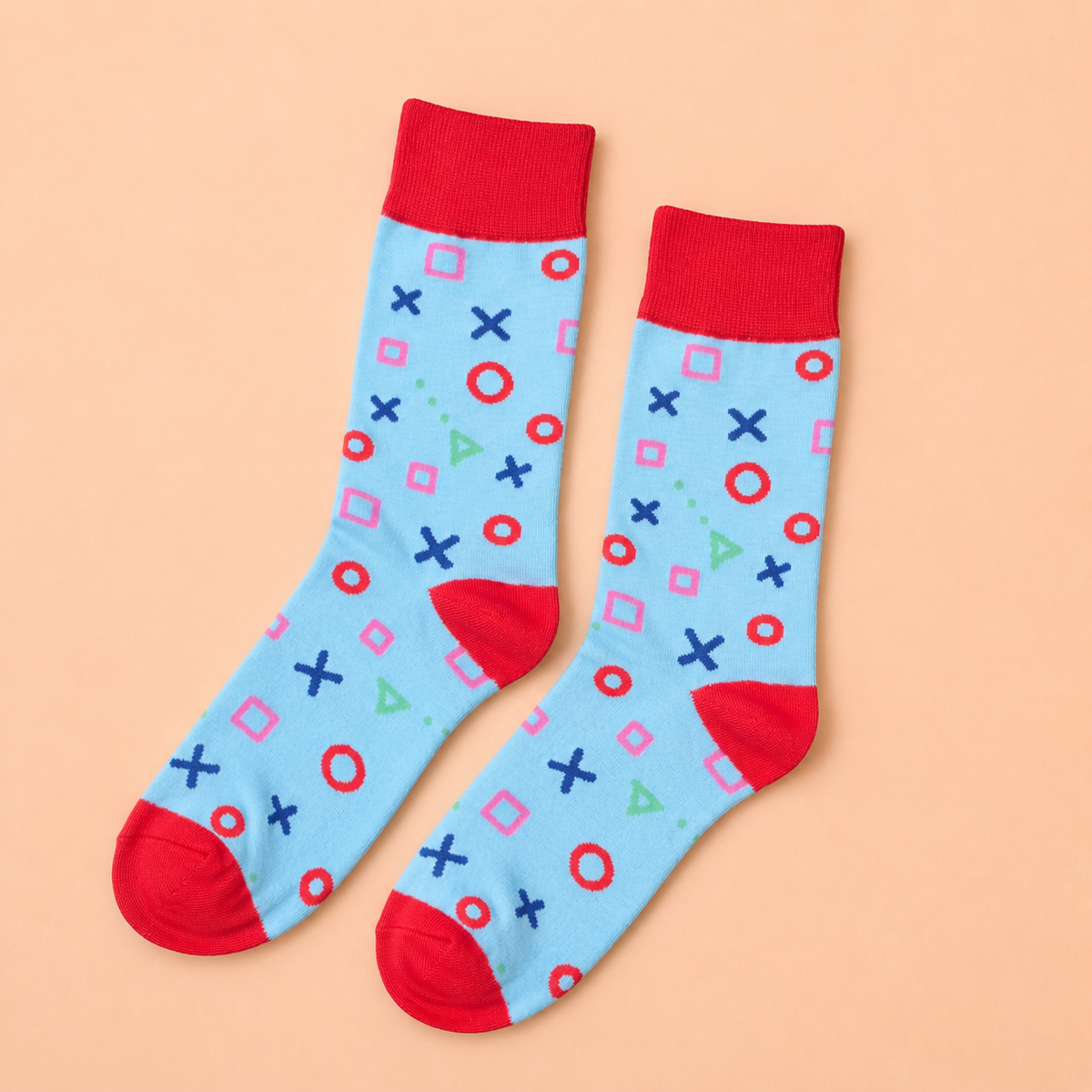 Shape Blue Socks