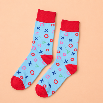 Shape Blue Socks