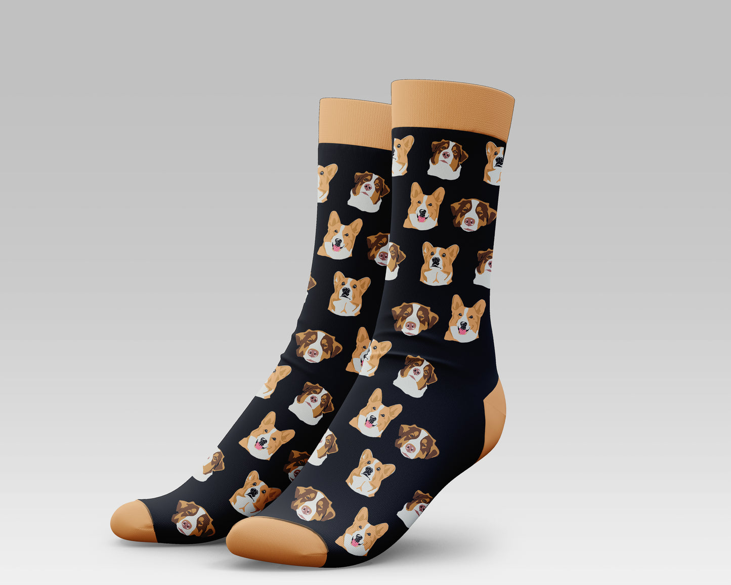 Topi Corgi Socks